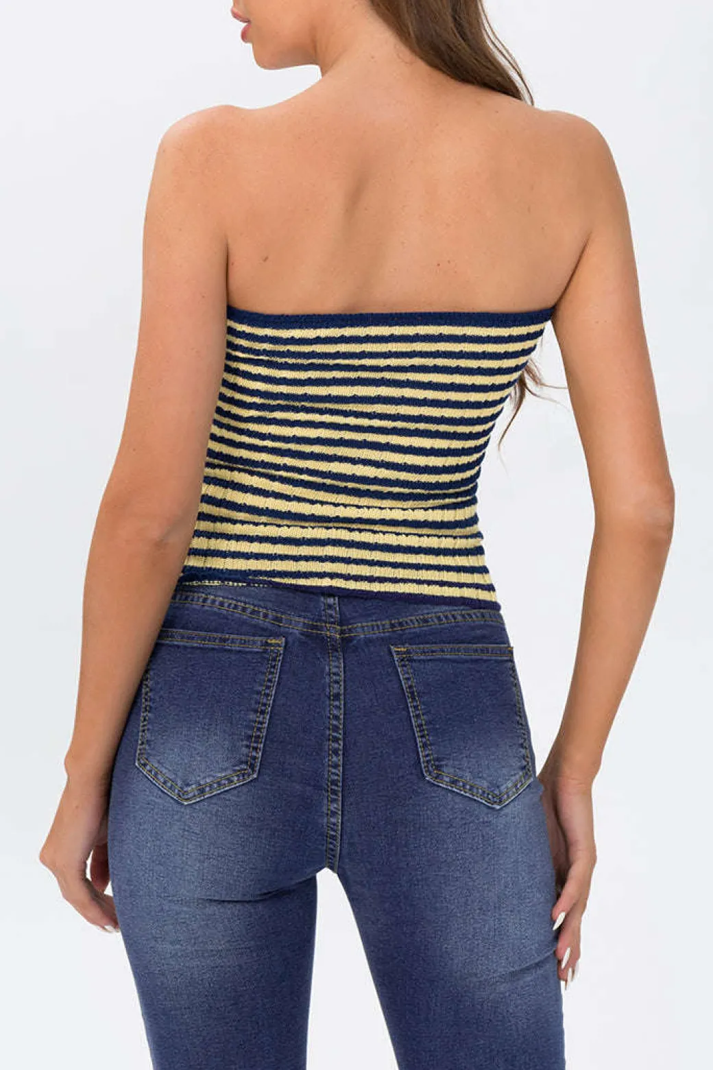 Twisted Front Knitted Top