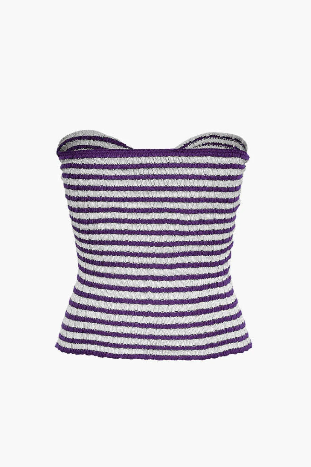 Twisted Front Knitted Top