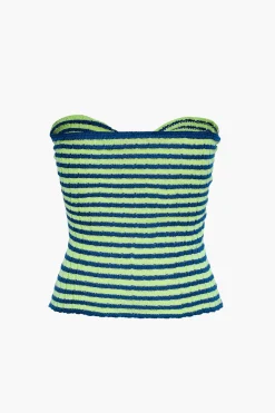 Twisted Front Knitted Top