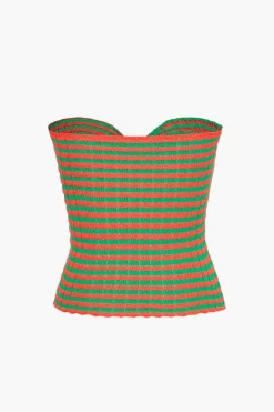 Twisted Front Knitted Top
