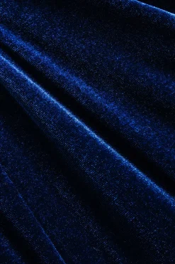Velvet Sleeveless Mini Dress With Bow Detail