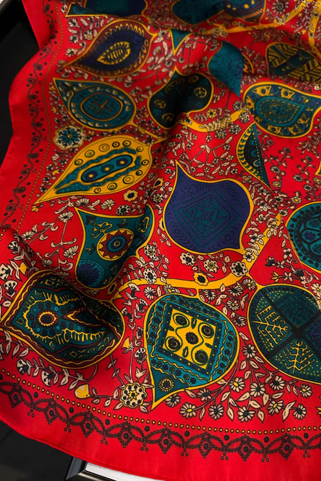 Vintage Print Scarf