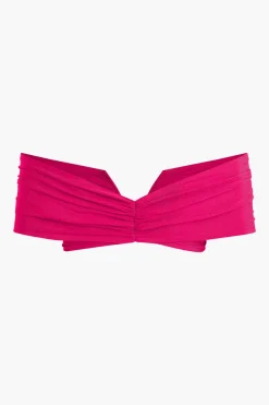 V-neck Ruched Top And V-shape Cut Waist Maxi Skirt Set