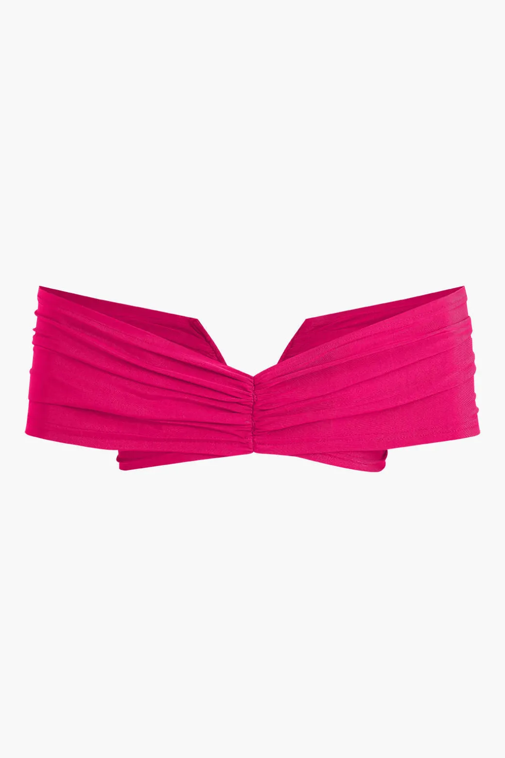 V-neck Ruched Top And V-shape Cut Waist Maxi Skirt Set