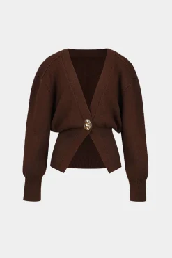 V-neck Sweater Cardigan