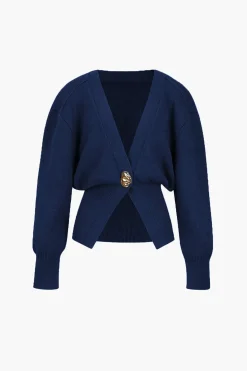 V-neck Sweater Cardigan