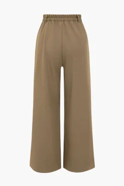 Wide Leg High Waist Loose Trousers
