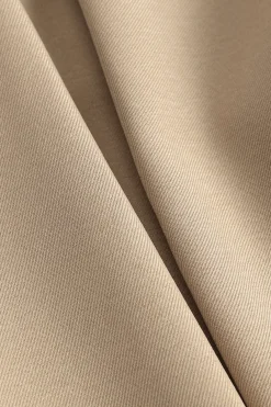 Wide Leg Pleated Trousers