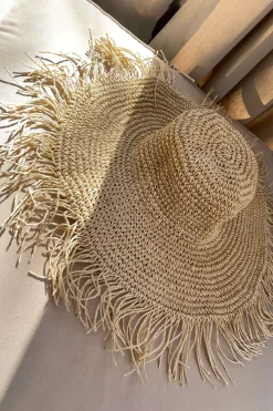 Woven Straw Fisherman Hat