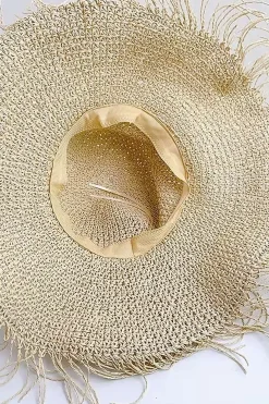 Woven Straw Fisherman Hat